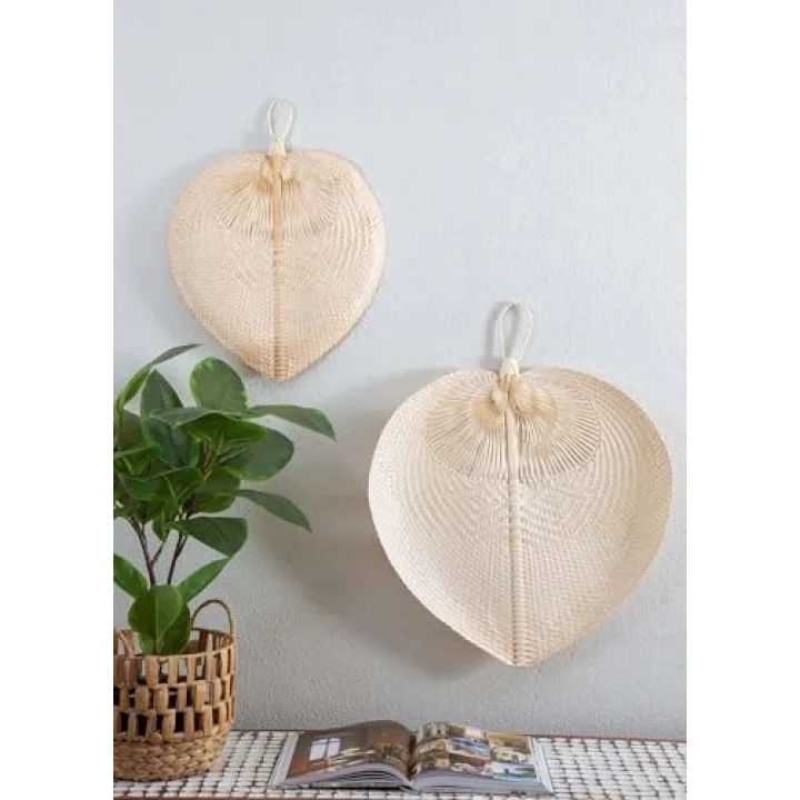 Dekoratif Bambu Duvar Dekoru 48x48x58 cm