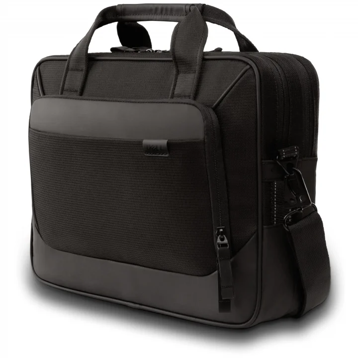 Dell EcoLoop Pro Classic Evrak Çantası – CC5425C – Siyah – 14 inç uyumlu – 460-BDSR OceanCycle sertifikalı geri dönüştürülmüş kumaş, 360° EVA köpük korumalı laptop bölmesi, su ve kir tutmayan kumaş...