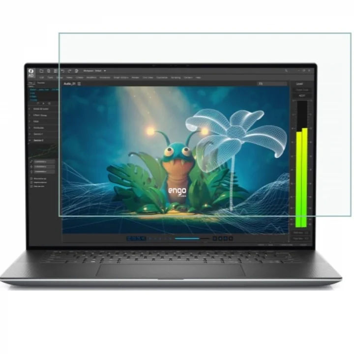 Dell Precision 15.6 İnç İle Uyumlu Ekran Koruyucu Notebook, 9H Temperli Kırılmaz Esnek Nano Cam, Çizilmeye Ve Darbeye Dayanıklı Laptop Koruma, HD Şeffaf 16:9