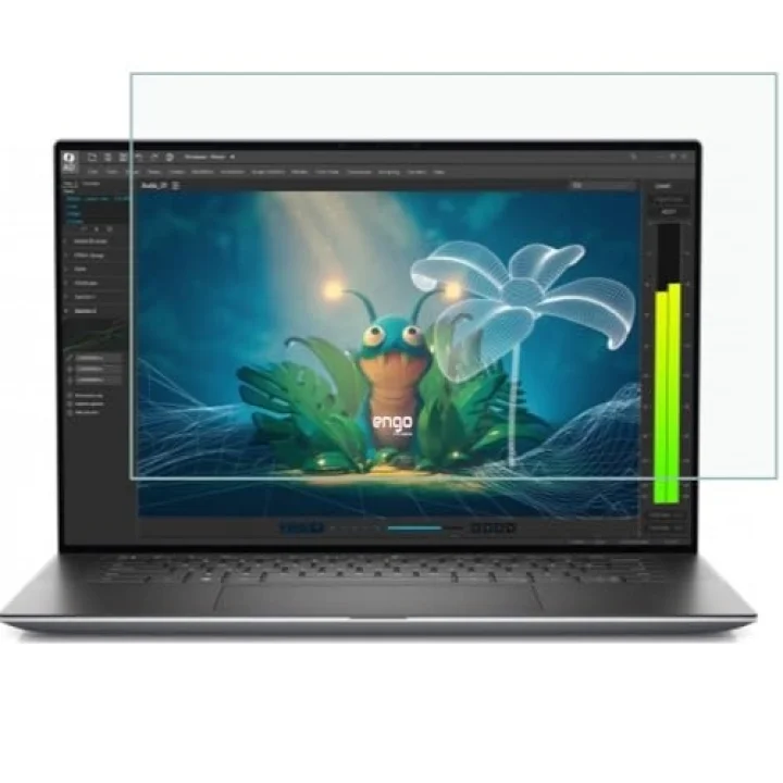 Dell Precision 15.6 İnç İle Uyumlu Ekran Koruyucu Notebook, 9H Temperli Kırılmaz Esnek Nano Cam, Çizilmeye Ve Darbeye Dayanıklı Laptop Koruma, HD Şeffaf 16:9