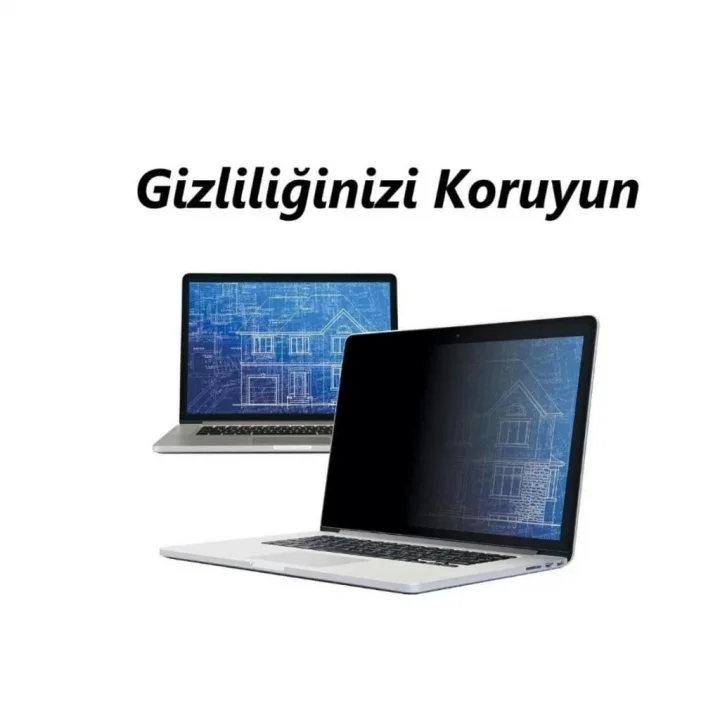 Dell Precision M7670 16 İnç İle Uyumlu Hayalet Ekran Koruyucu Notebook, Yandan Görünmeyen Anti-Spy Gizlilik (Privacy) Laptop Koruması, 9H Temperli Nano Kırılmaz Esnek Cam, Parlama Önleyici