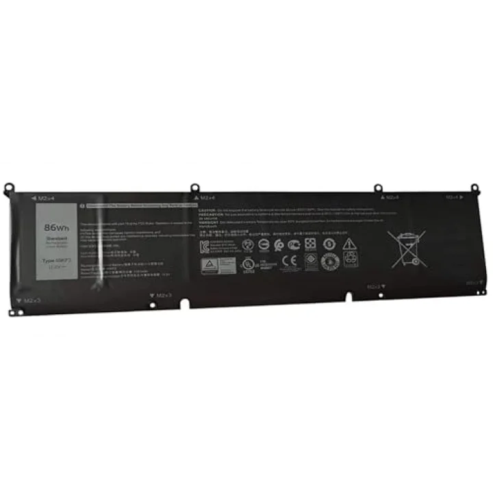 Dell XPS 15 9500 Precision 5550 Alienware M15 R3 R4 M17 R3 R4 Serisi 8FCTC 08FCTC 70N2F 070N2F 86Wh 6Cell için 69KF2 Dizüstü Bilgisayar Bataryası