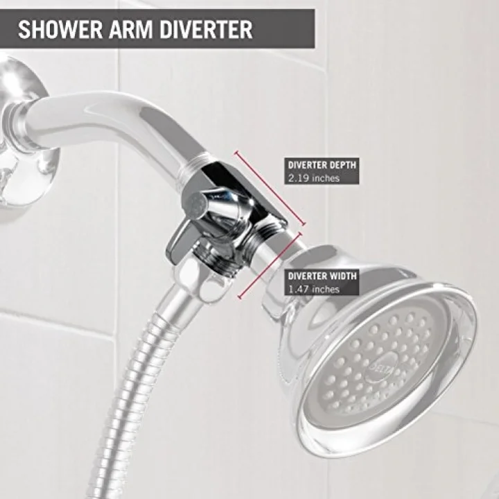 Delta Faucet El Duşu için Duş Kolu Yönlendirici, Krom