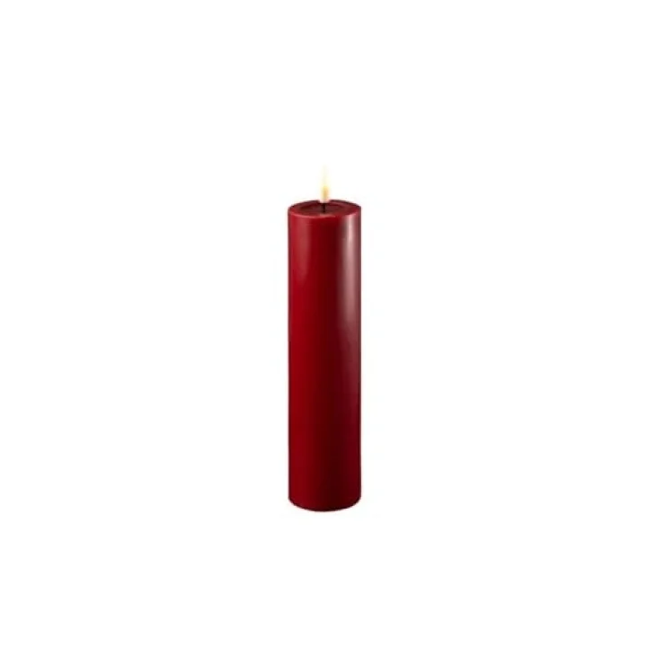 Deluxe Home Bordo Rengi Led Mum 5X20 Cm - De Rf-0055