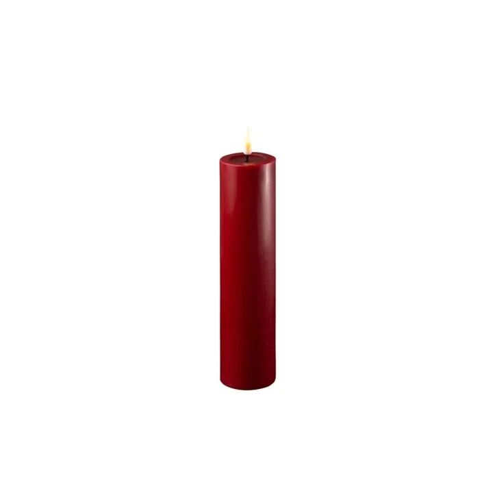Deluxe Home Bordo Rengi Led Mum 5X20 Cm - De Rf-0055