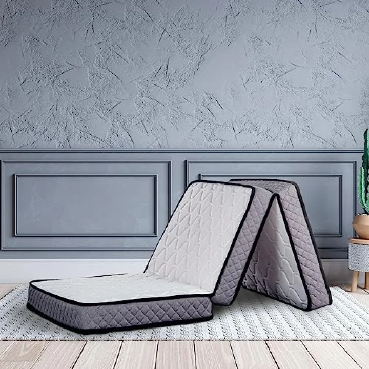 Deluxe Kuştüyü Sünger Katlanır Yatak 90x190 Cm.