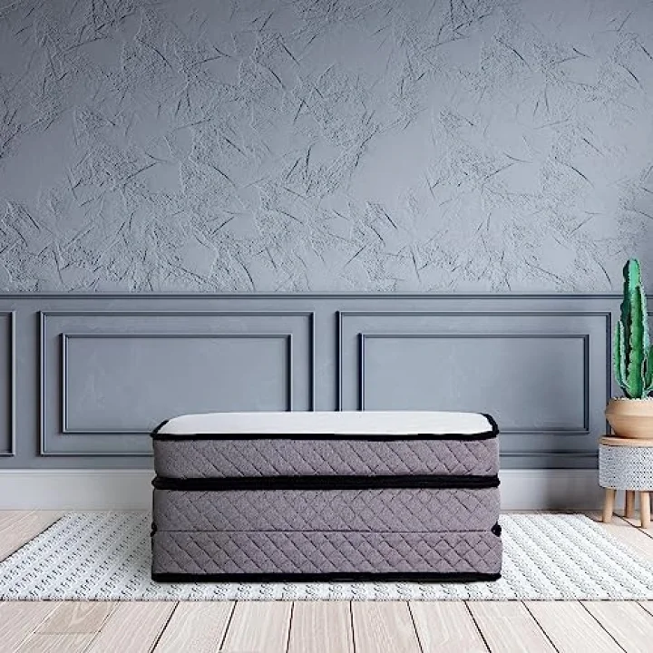 Deluxe Kuştüyü Sünger Katlanır Yatak 90x190 Cm.