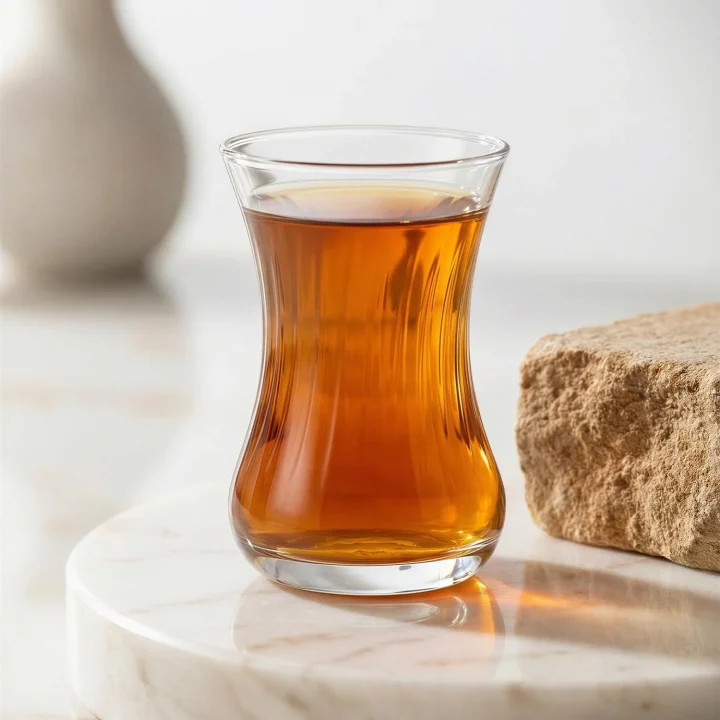 Demet 6lı Çay Bardağı