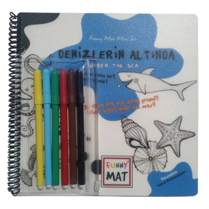 Denizlerin Altında - Funny Mat - Mini Set (Aktivite Seti)