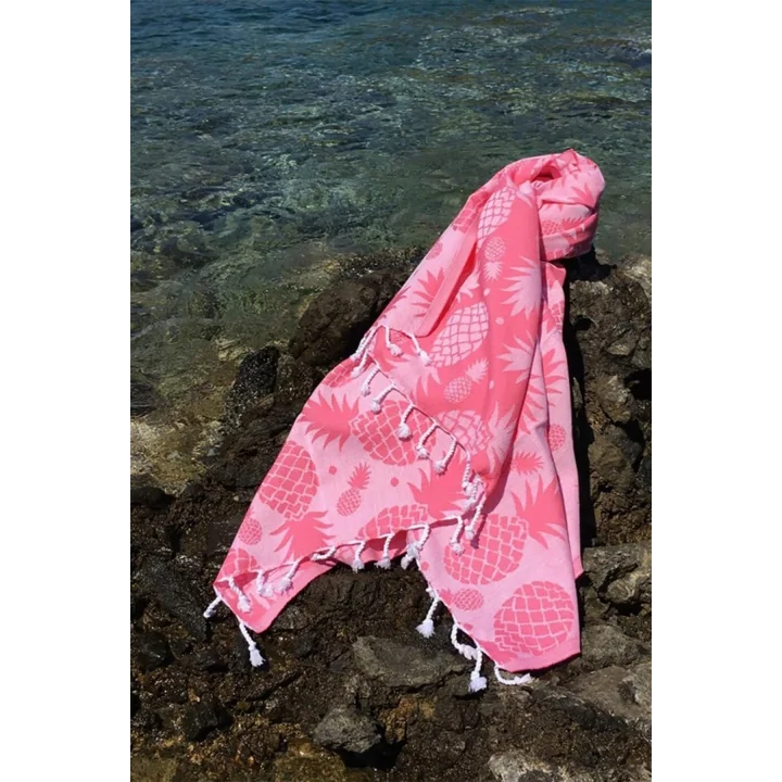 Denizli Concept 003 Ananas Peştemal, Pembe