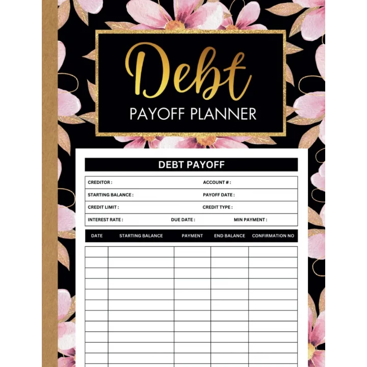 Dept Payoff Planner: Simple Debt Payoff Tracker to Pay off Your Debts and Manage your Financial Situation | Debt Organizer Log Book and Payment Tracker