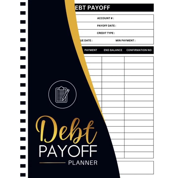 Dept Payoff Planner: Simple Debt Payoff Tracker to Pay off Your Debts and Manage your Financial Situation | Debt Organizer Log Book and Payment Tracker