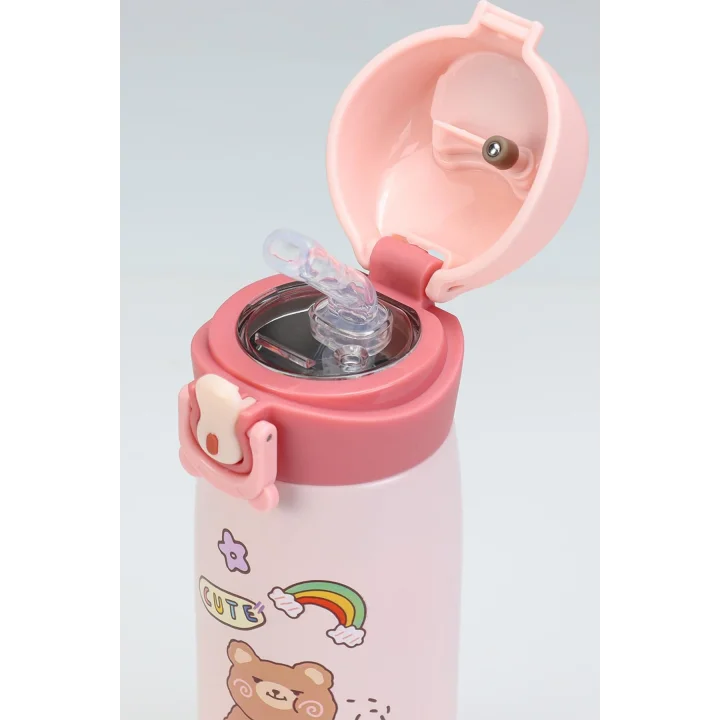 Dereceli Çocuk Termosu, Pembe
