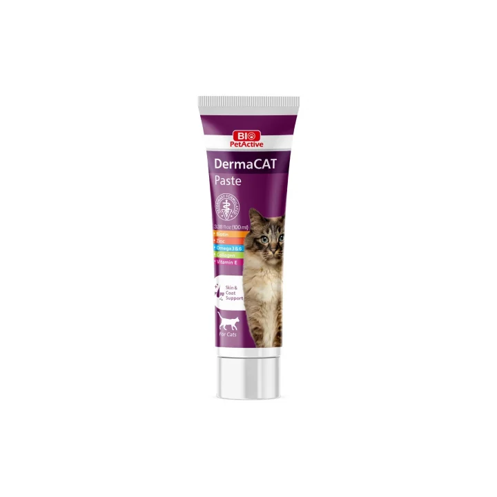 Dermacat Macun Cilt ve Mont Desteği Kediler için 100ml