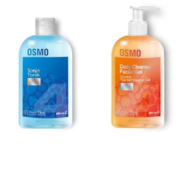 DERMO CLEAN OSMO GÜNLÜK YÜZ TEMİZLEME JELİ + OSMO TONİC