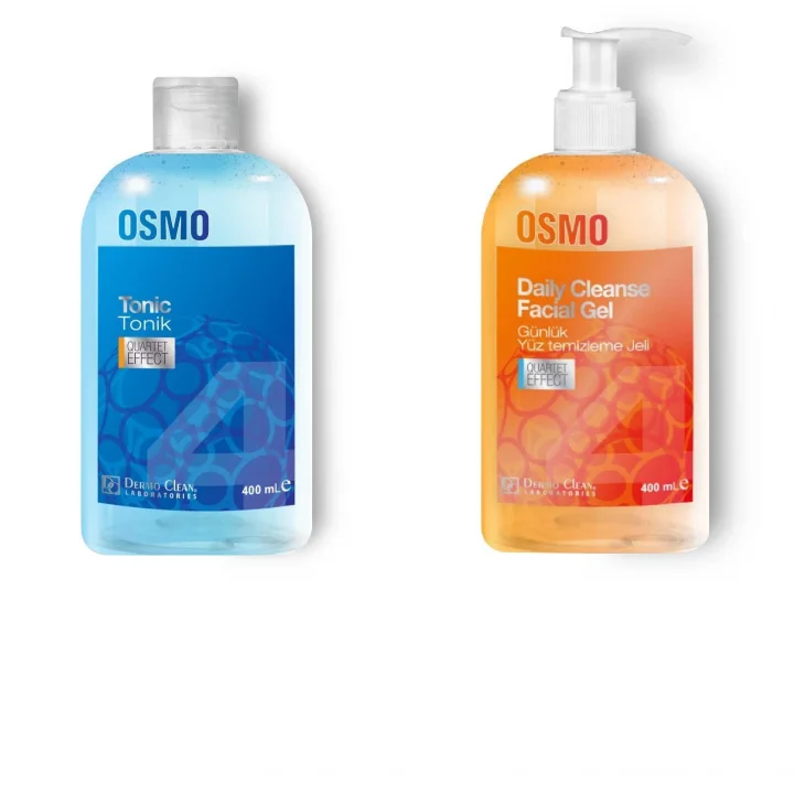 DERMO CLEAN OSMO GÜNLÜK YÜZ TEMİZLEME JELİ + OSMO TONİC