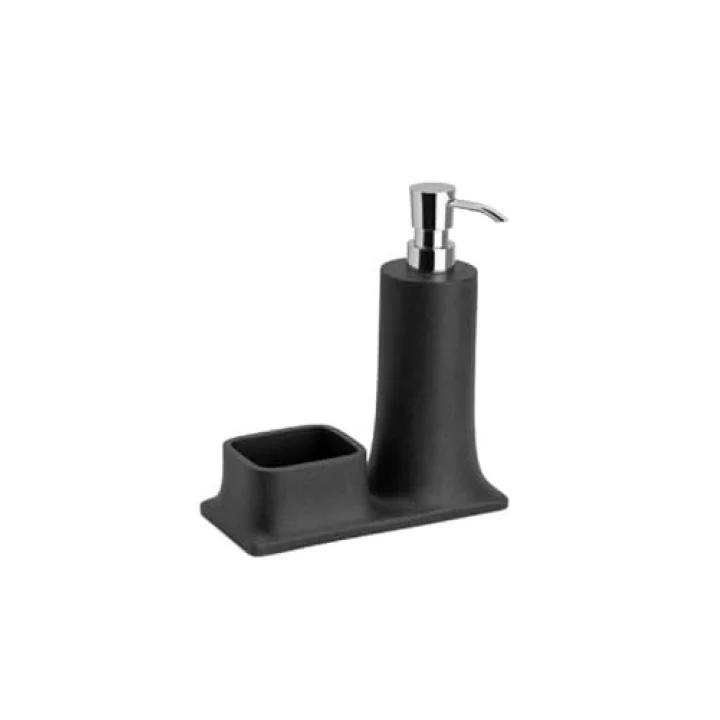 Deterjanlık Ve Süngerlik Siyah/Krom Renk 216X102X195 Mm