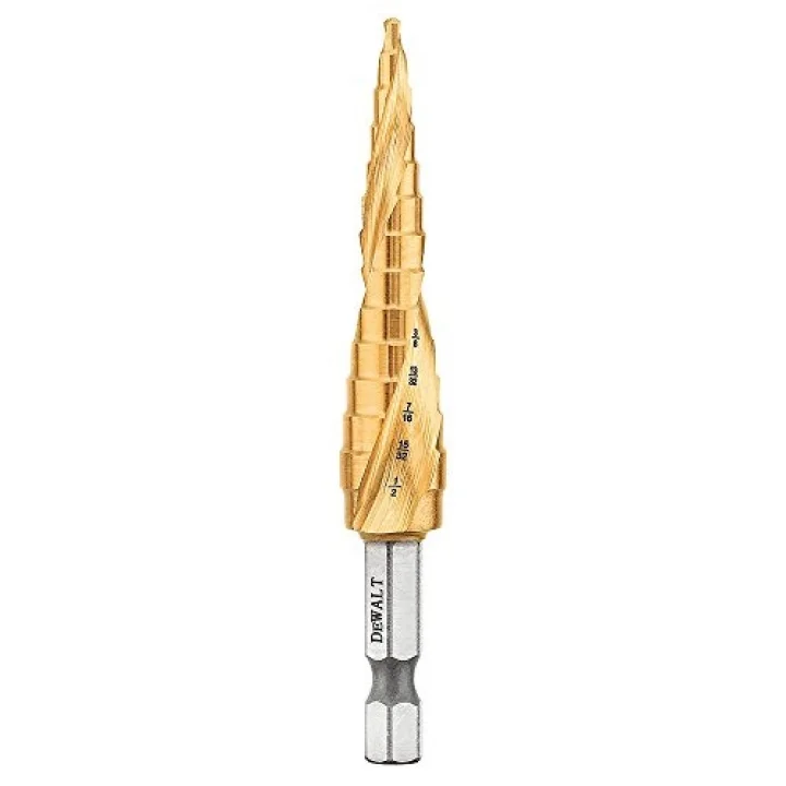 DEWALT DWA1784IR 3/16-Inch-1/2-Inch IMPACT READY Step Drill Bit
