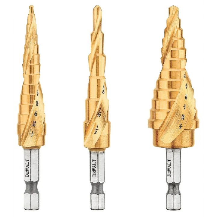 DEWALT DWA1784IR 3/16-Inch-1/2-Inch IMPACT READY Step Drill Bit