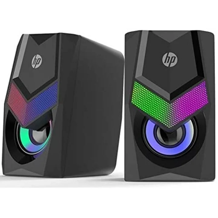 DHE-6000 2.0 RGB Gaming Multimedya Speaker Hoparlör, Siyah