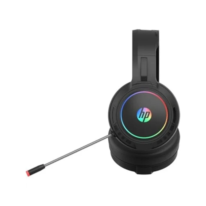 DHE-8006 Kablolu Mikrofonlu USB 7.1 RBG Siyah Oyuncu Kulaklığı