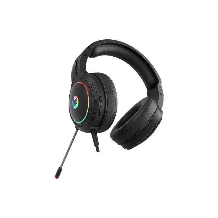 DHE-8006 Kablolu Mikrofonlu USB 7.1 RBG Siyah Oyuncu Kulaklığı