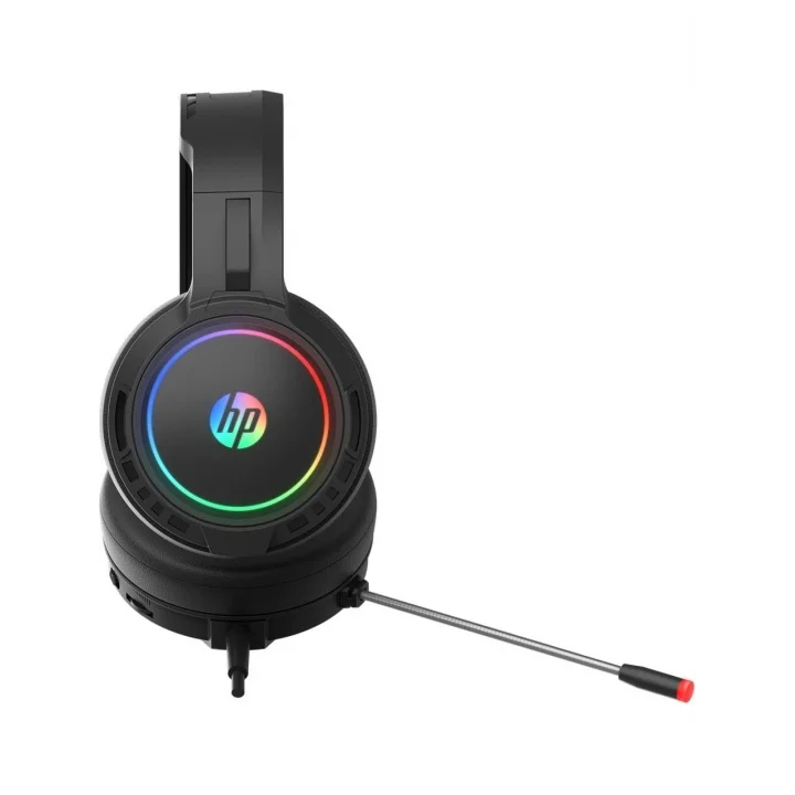 DHE-8006 Kablolu Mikrofonlu USB 7.1 RBG Siyah Oyuncu Kulaklığı