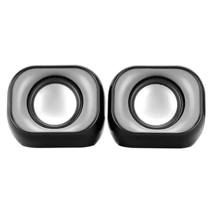 DHS-2111 2.0 Mini Taşınabilir Multimedya Speaker Hoparlör, Siyah