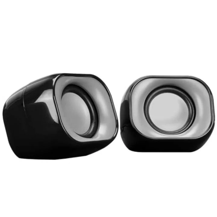 DHS-2111 2.0 Mini Taşınabilir Multimedya Speaker Hoparlör, Siyah