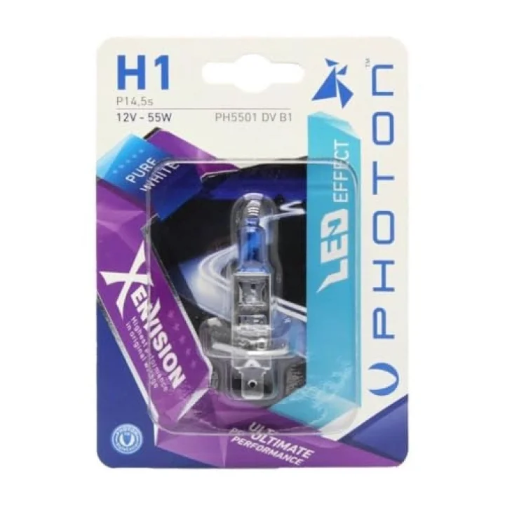 Diamond Xen Vision 12V Beyaz Ampul H1