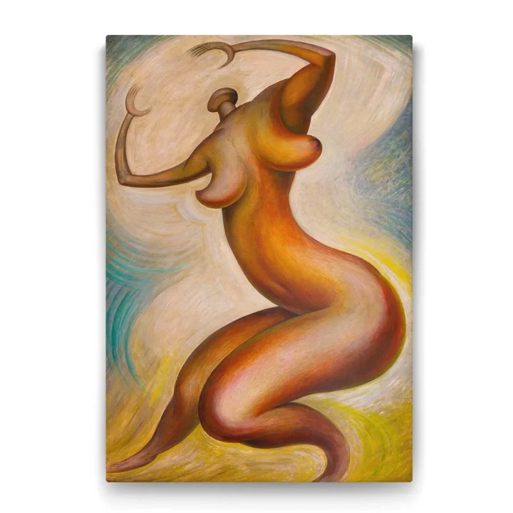Diego Rivera - Dance to the Sun Tablosu - 80x125cm