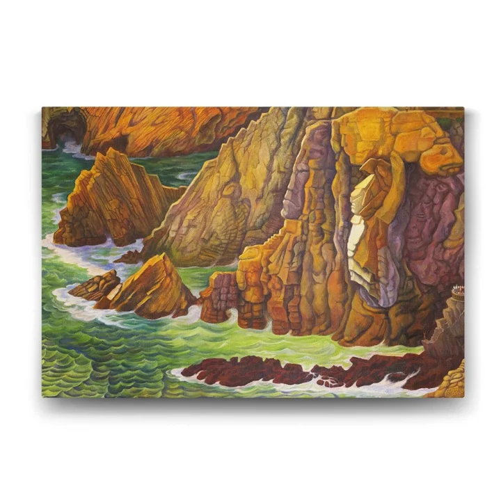 Diego Rivera - La Quebrada Tablosu - 140x100cm