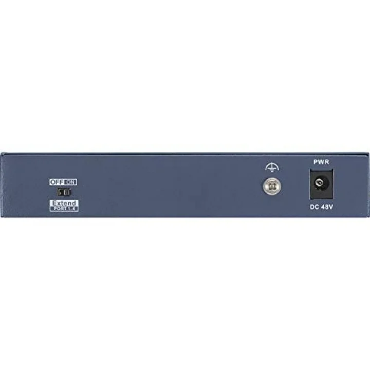 Digital Technology DS-3E0106HP-E ağ anahtarı Yönetilmeyen Fast Ethernet (10/100) Ethernet güç desteği Via ce Port (PoE) Mavi