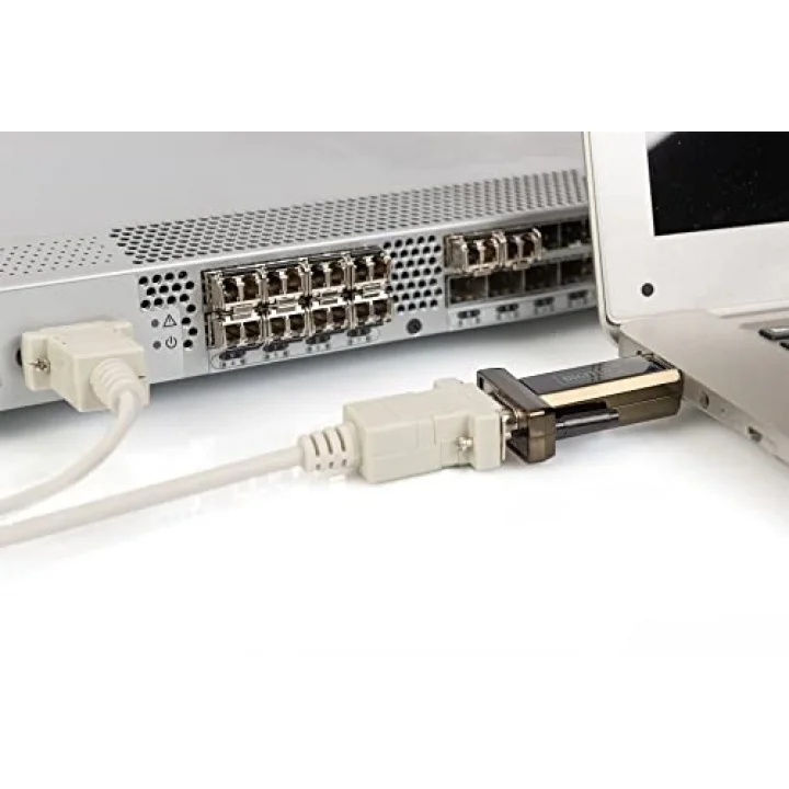 Dıgıtus Usb Seri Adaptör - Rs232 Dönüştürücü - Usb 2.0 Tip A - Dsub 9M - Ftdı Ft232Rl Çip Seti - 80 Cm Kablo Dahil