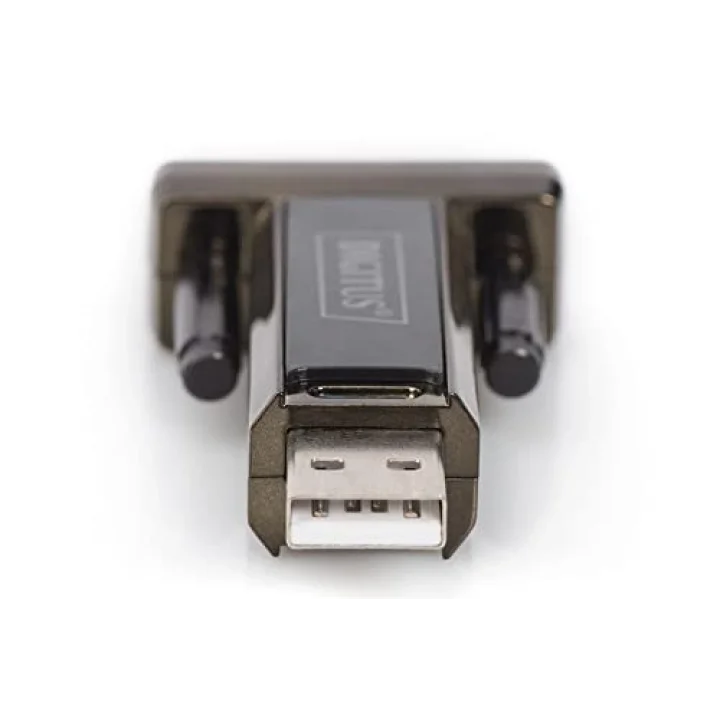 Dıgıtus Usb Seri Adaptör - Rs232 Dönüştürücü - Usb 2.0 Tip A - Dsub 9M - Ftdı Ft232Rl Çip Seti - 80 Cm Kablo Dahil