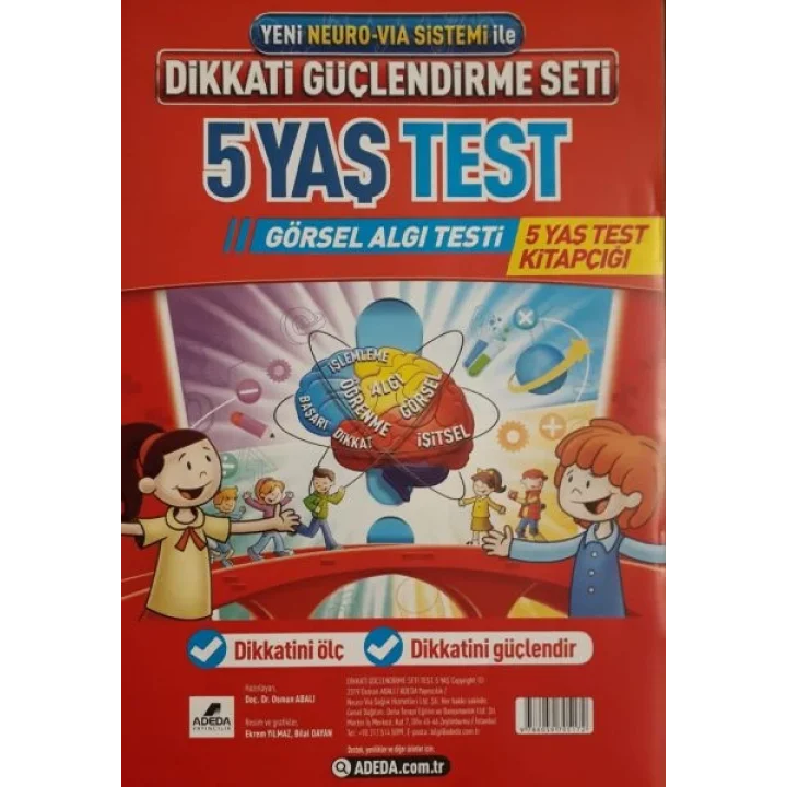 Dikkati Güçlendirme Seti 5 Yaş Test