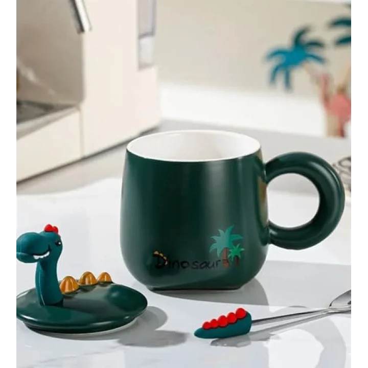 Dinozor Figürlü Seramik kupa