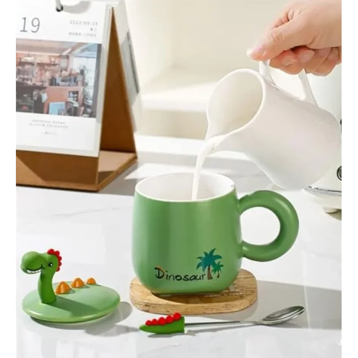 Dinozor Figürlü Seramik kupa