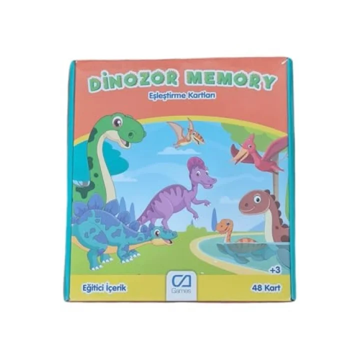 Dinozor Memory Eşleştirme Kartları