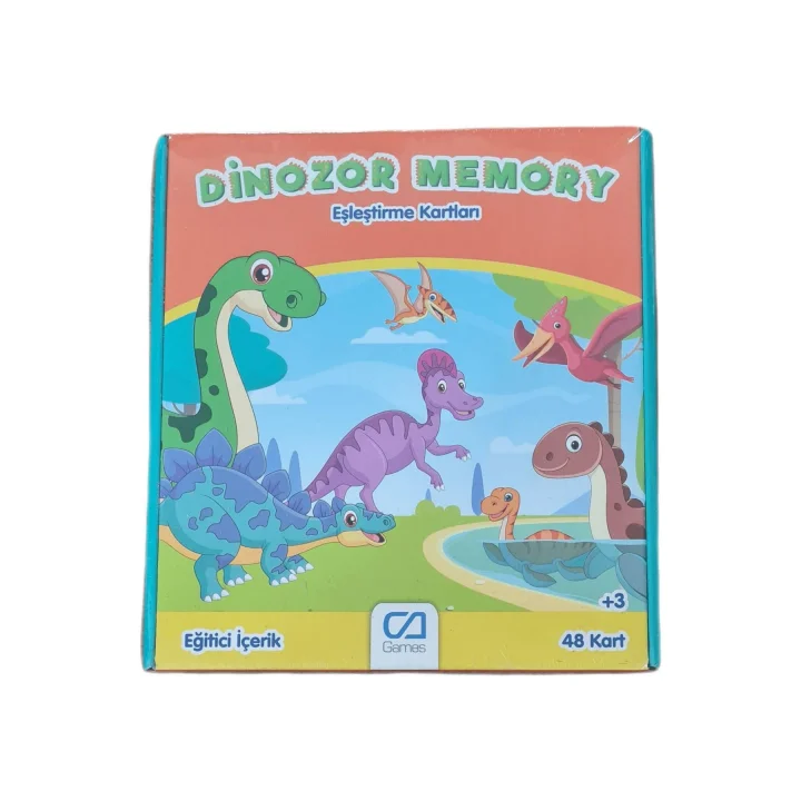 Dinozor Memory Eşleştirme Kartları