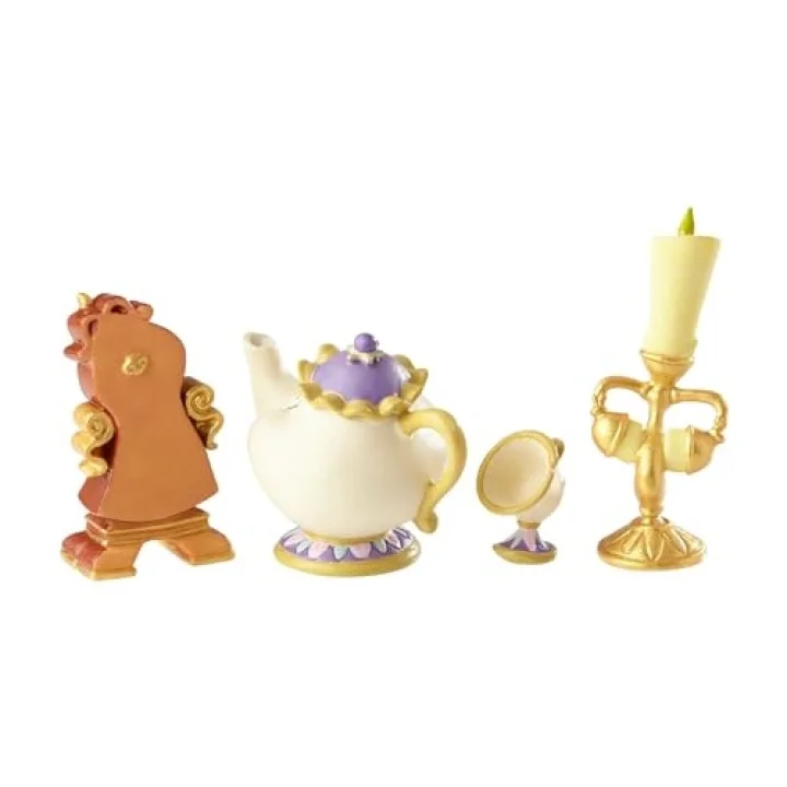 Disney Figür Seti, Güzel ve Çirkin, Çok Renkli