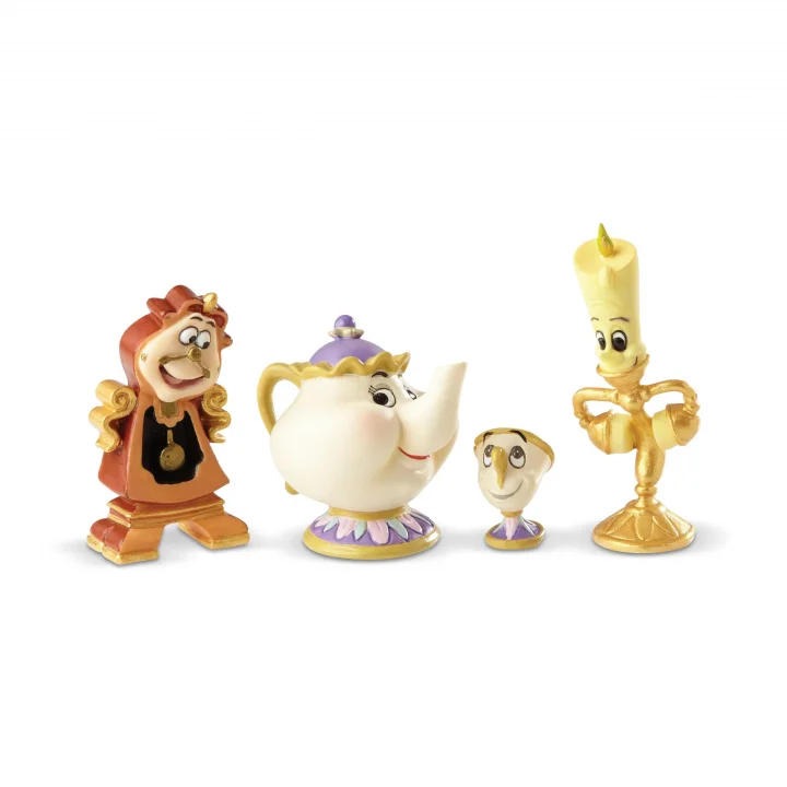 Disney Figür Seti, Güzel ve Çirkin, Çok Renkli