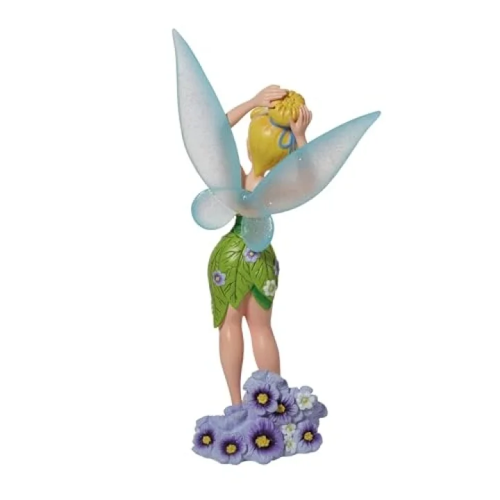 Disney Showcase Botanical Tinker Bell Hercai Menekşe Heykelcik, 20.6 cm, Çok Renkli