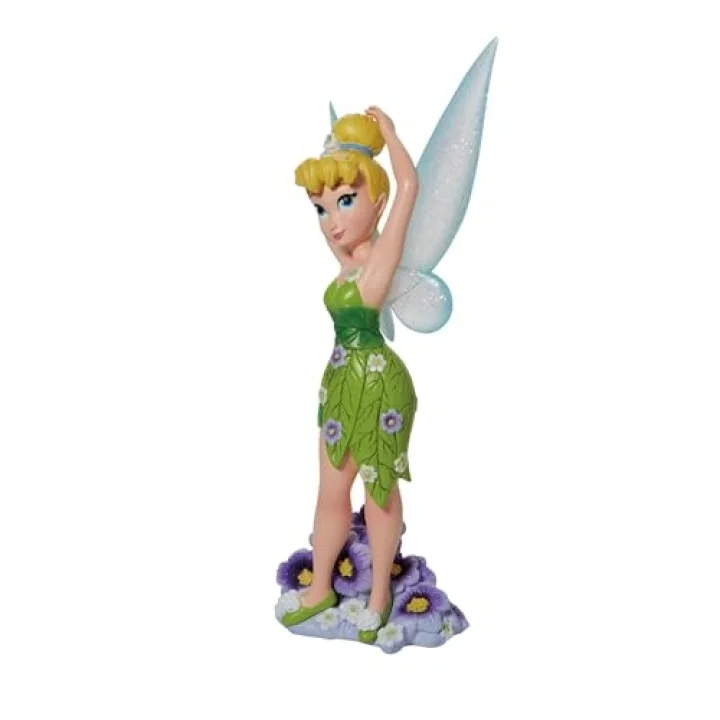 Disney Showcase Botanical Tinker Bell Hercai Menekşe Heykelcik, 20.6 cm, Çok Renkli