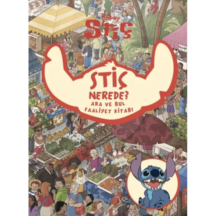 Disney Stiç: Stiç Nerede? - Ara ve Bul Faaliyet Kitabı