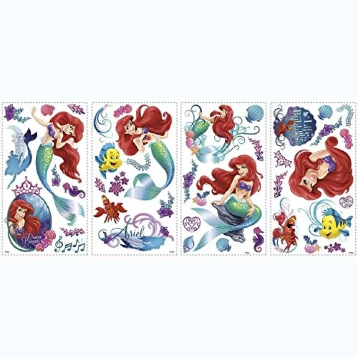 Disney The Little Mermaid, çok renkli