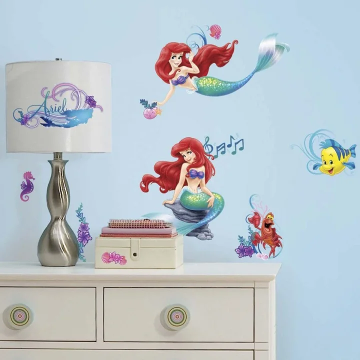 Disney The Little Mermaid, çok renkli