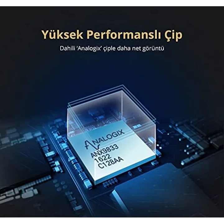 Displayport to VGA Görüntü Aktarma Kablosu 1.5 Metre