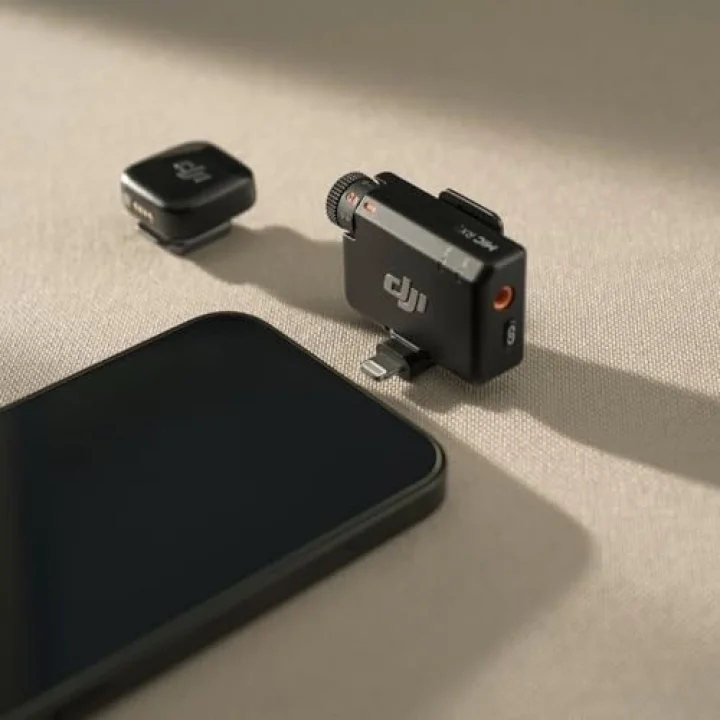 DJI Mic Mini Cep Telefonu Adaptörü (Yıldırım)