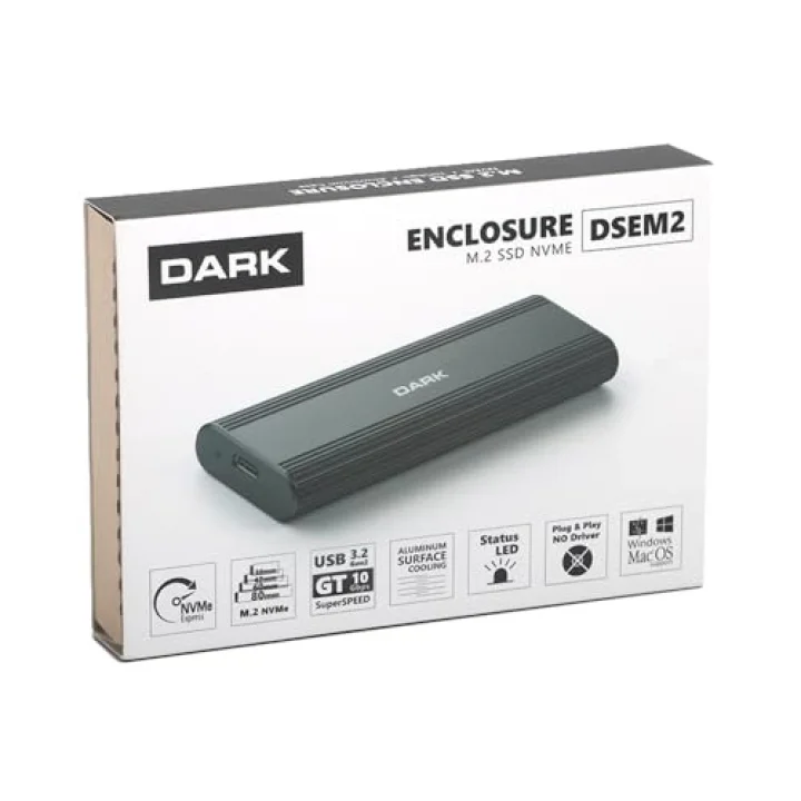 DK-AC-DSEM2, USB 3.0 - M.2 SATA Disk Kutusu